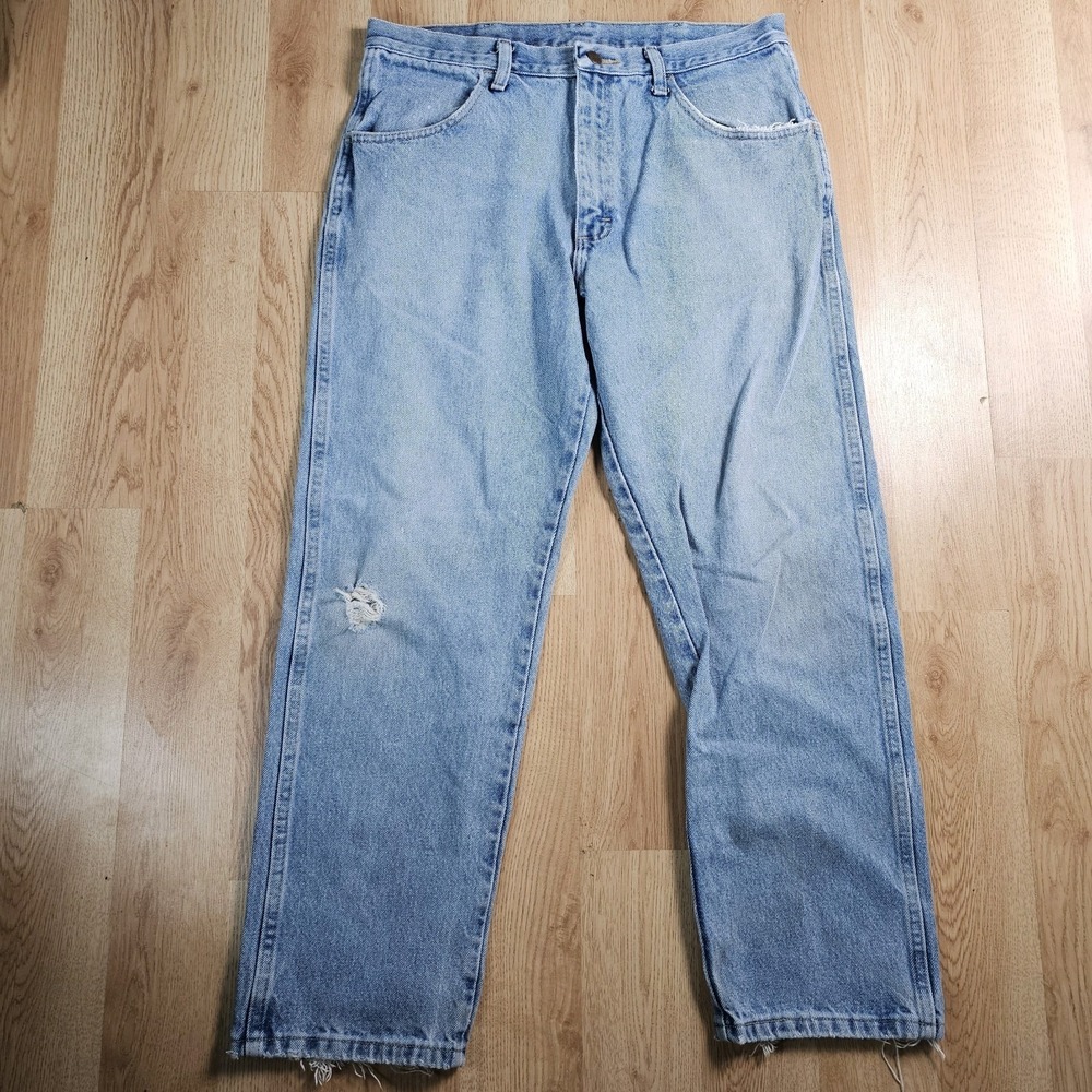 Vtg Maverick Mens 34x29 (Actual 32X29) Heavyweight Cotton Denim Blue Jeans Y2k